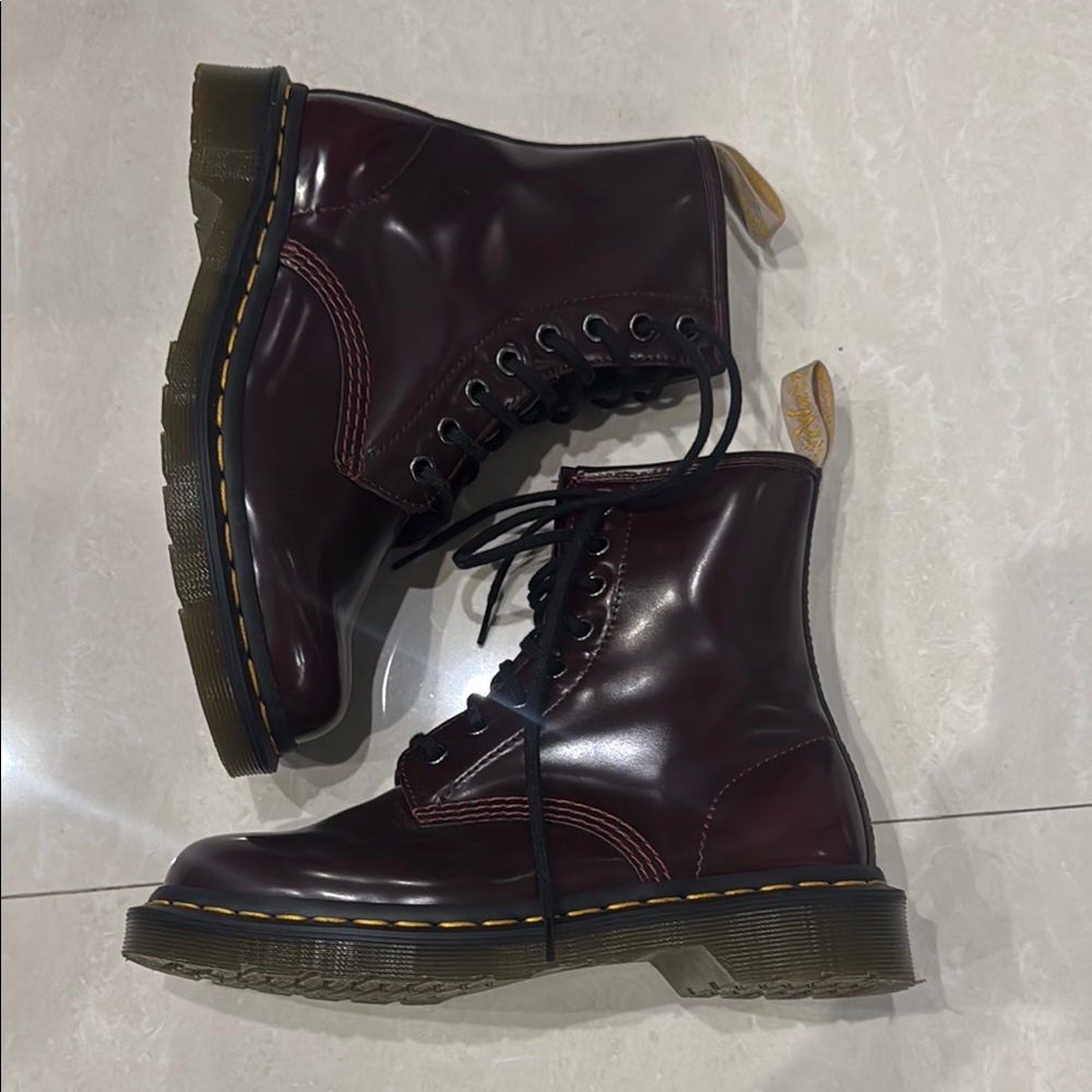 Burgundy Dr Martens